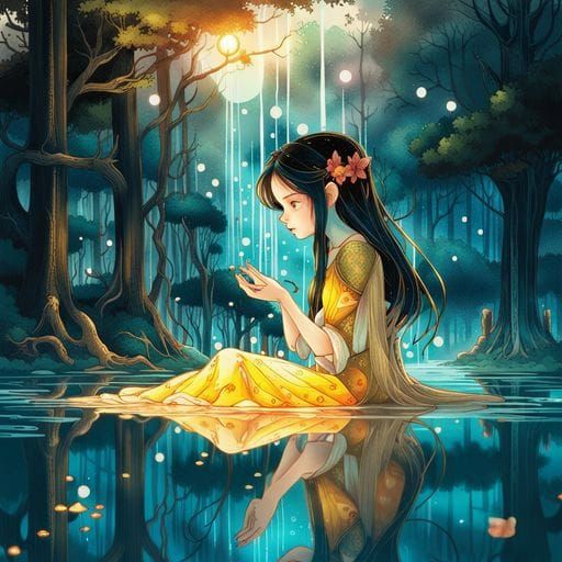 Classic Disney Princess Illustration