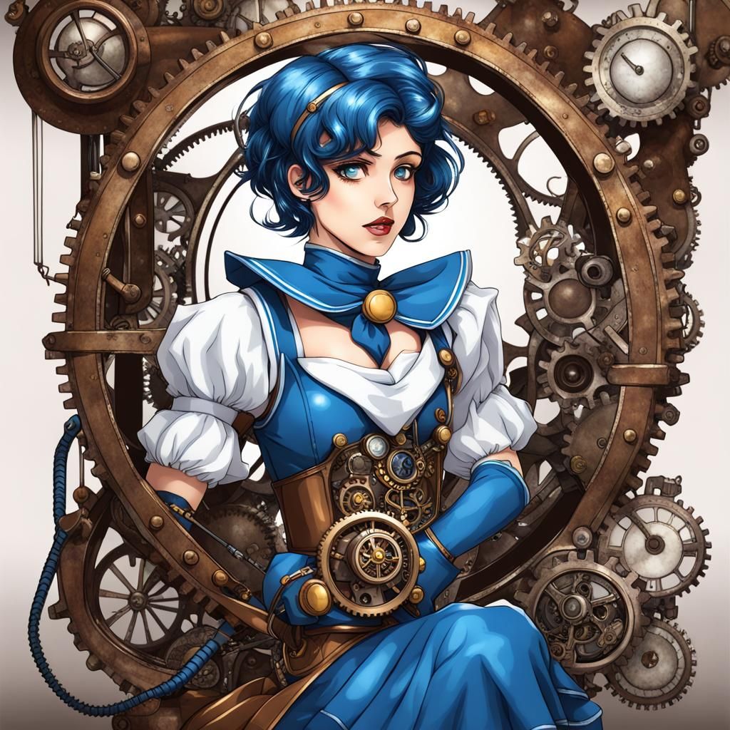 Steampunk Sailor Mercury