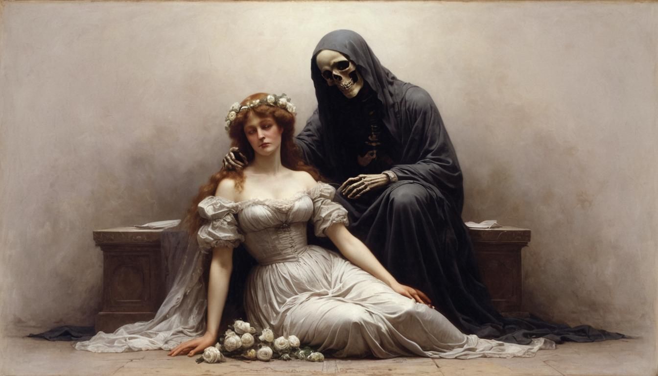 Death and the Lady: A Symbolic Allegory