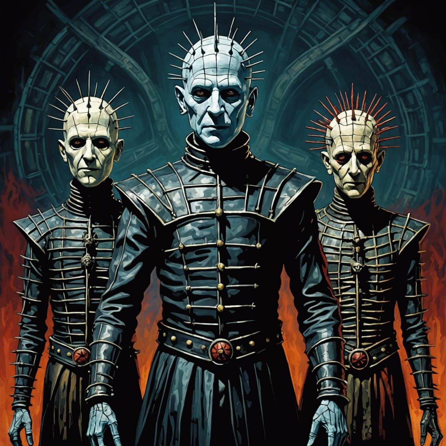 Pinhead and Friends: Dark Fantasy Portrait