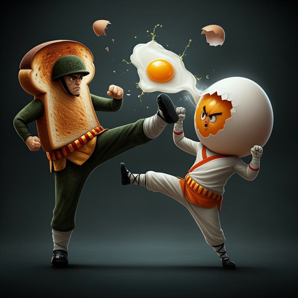 Toasty Warriors in Epic Kung Fu Battle