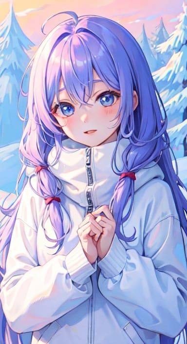 Simple Snow Day Scene