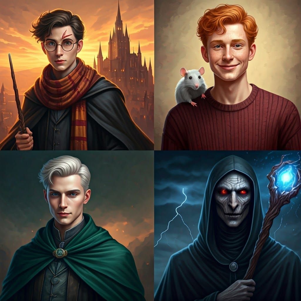 Magical Wizards in Epic Digital Paintings