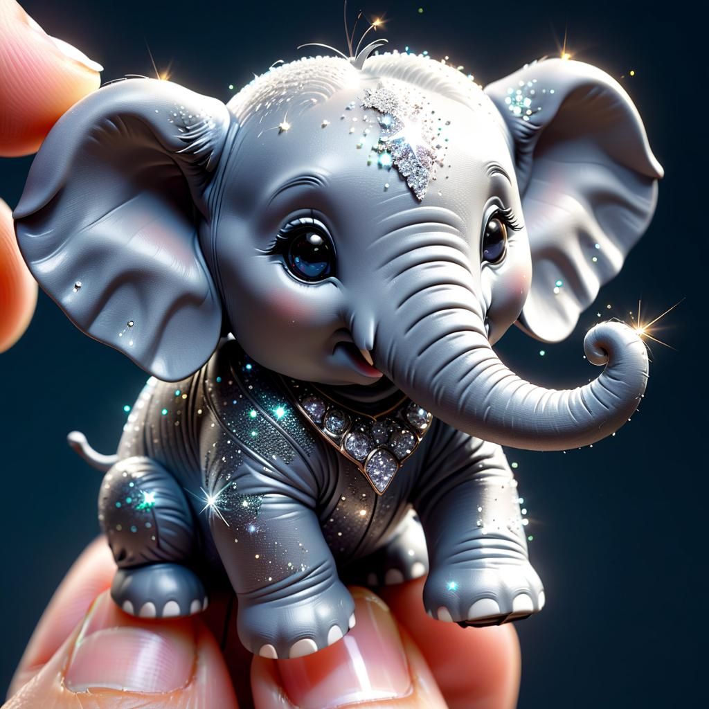 Tiny elephant