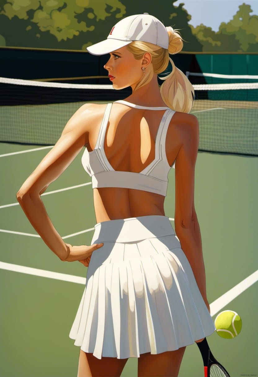 Anyone for tennis, 1980s style?