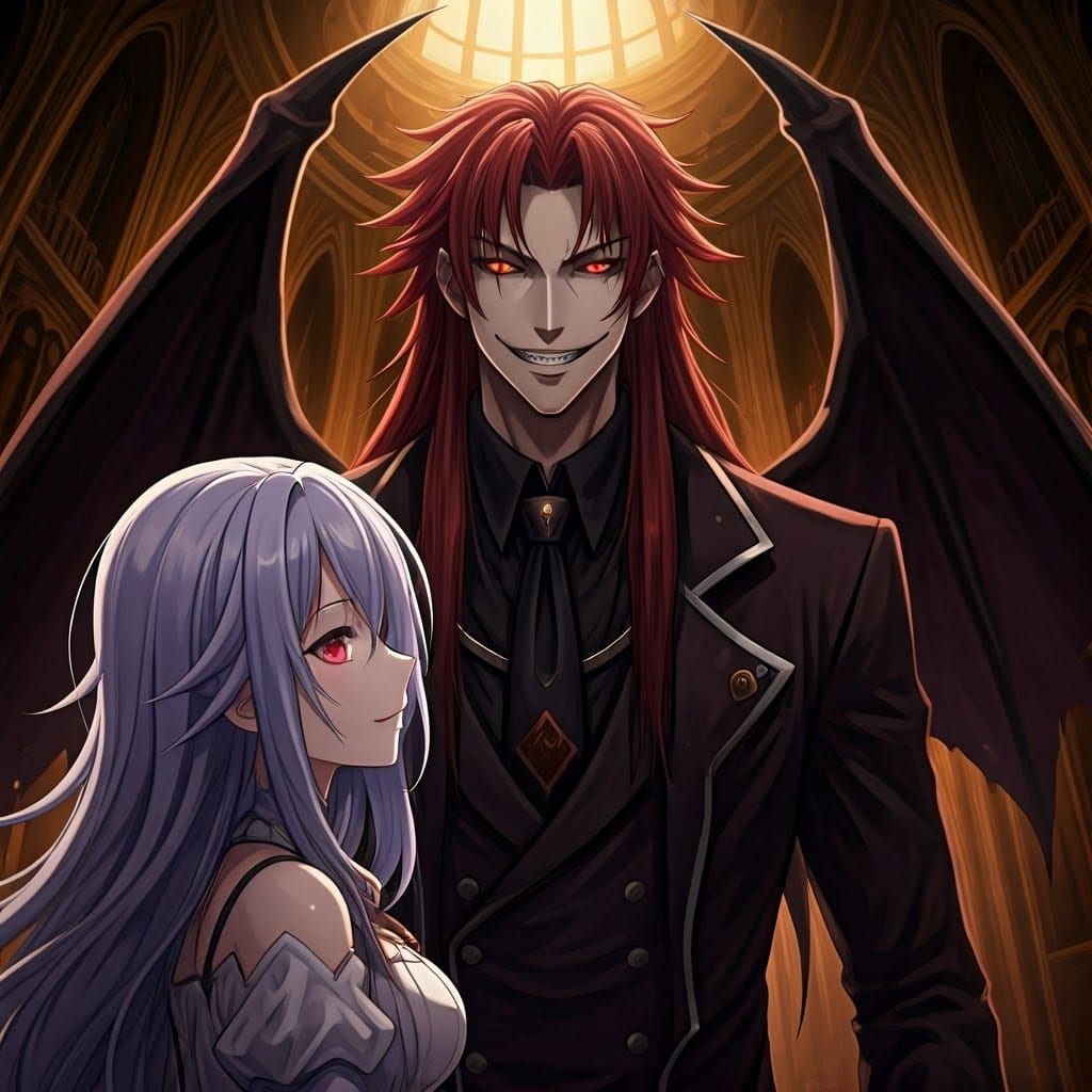 Sirzechs Confronts Grayfia: A Macabre Underworld Nightmare