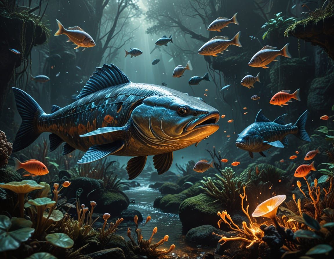 Abstract Neo-Impressionist Artwork of Early Culture