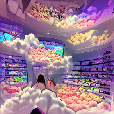 Ethereal Vision of Heaven in Soft Light