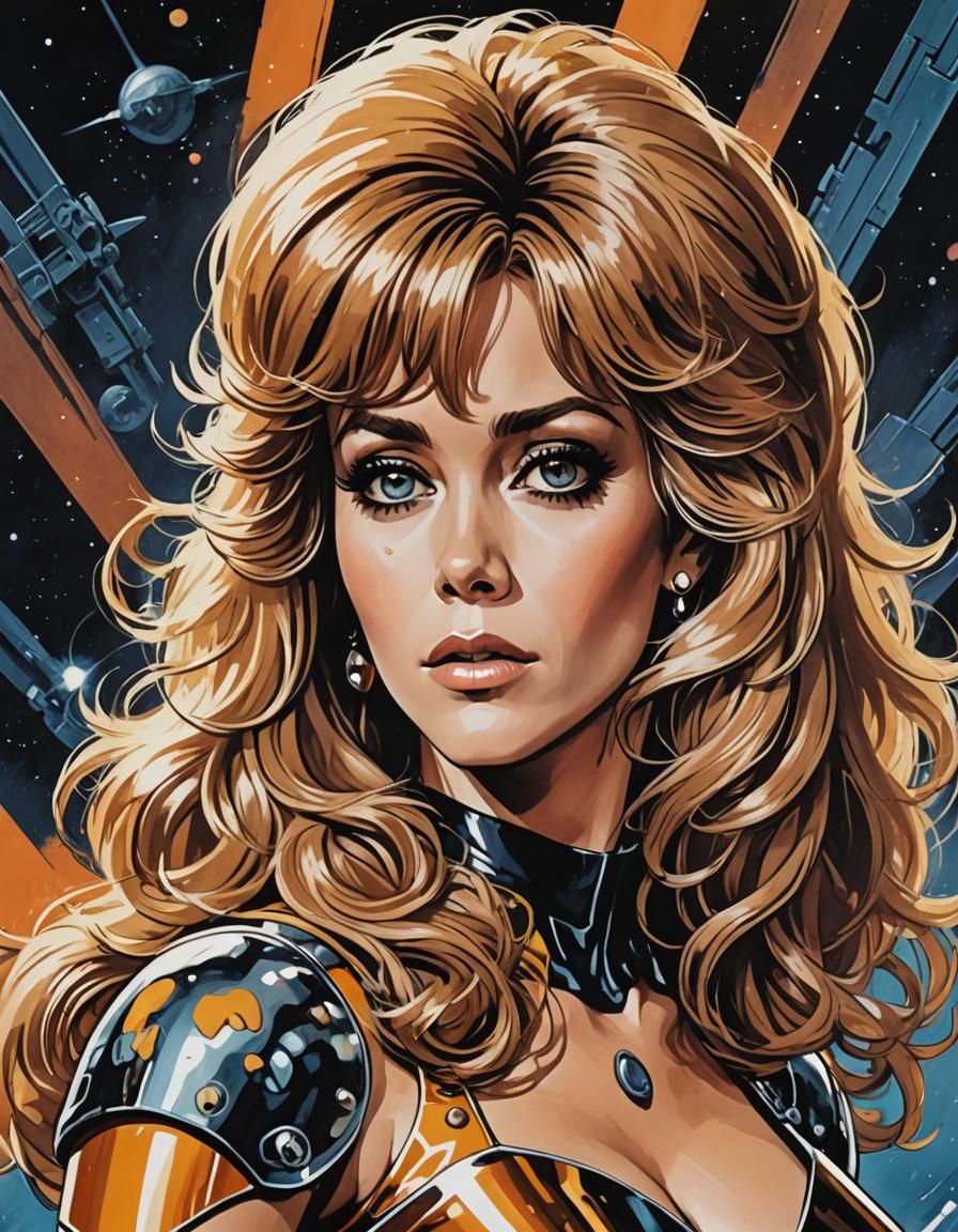 Jane Fonda as Barbarella