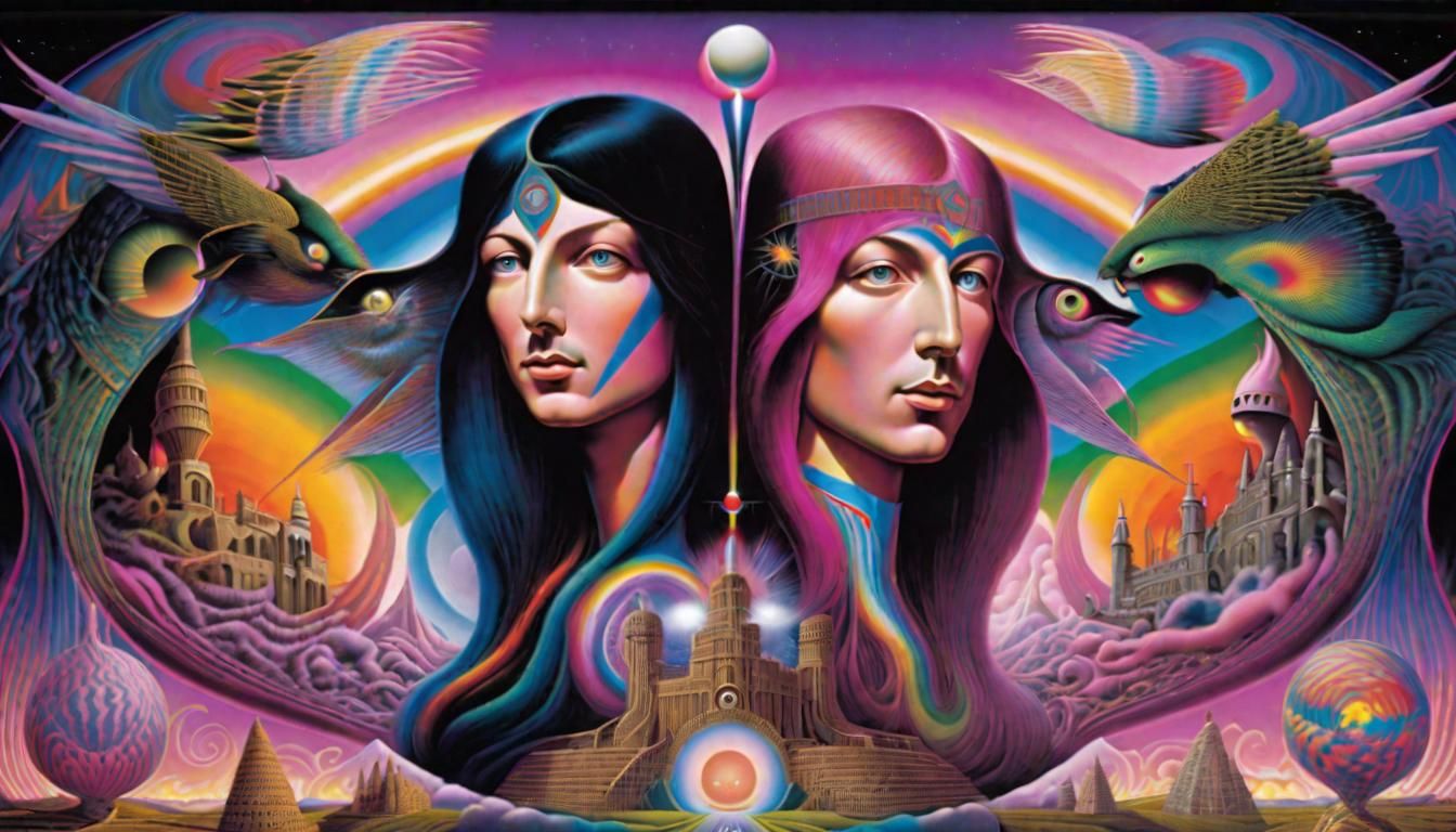 Surreal Tribute to Pink Floyd in Visionary Style