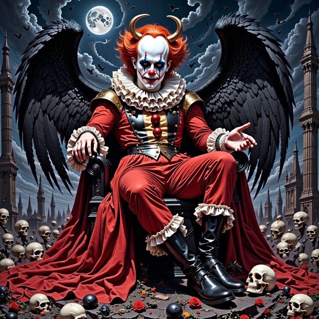 Bozo the Clown: Medieval Executioner Comic Art