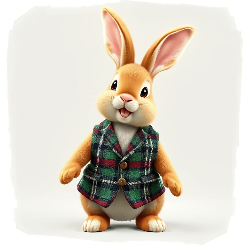 BUNNY IN A WAISTCOAT