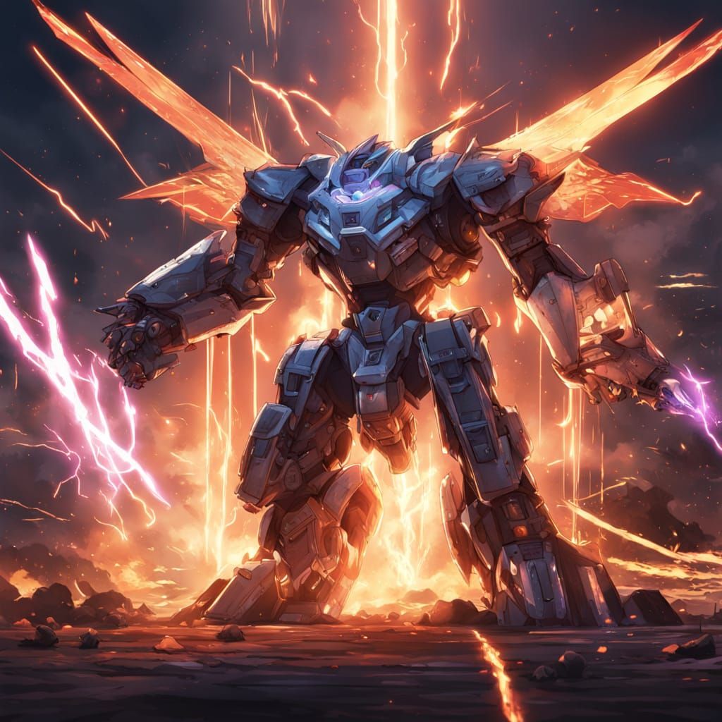 Epic Anime Pet Battle With Glowing Powers