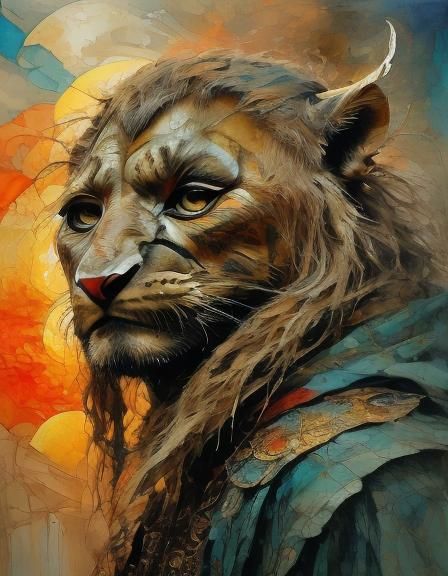 Enchanted Fairytale Queen in Whimsical Filigree Style