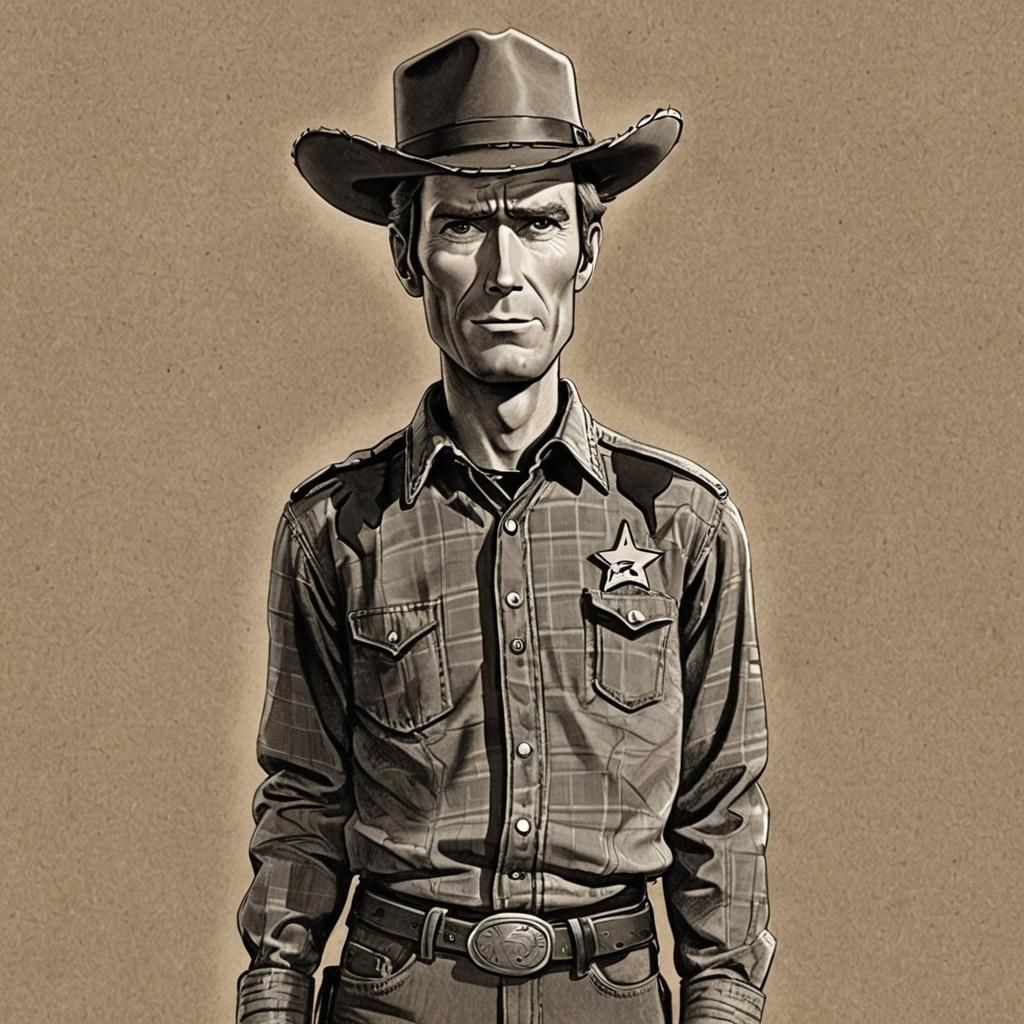 Clint Eastwood as Woody: A Digital Fusion