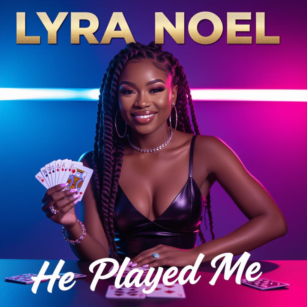 Lyra Noel: Sassy Empowered Portrait in Neon Studio