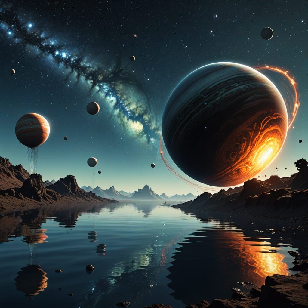 Gas Giant Core Depths in Cosmic Angling