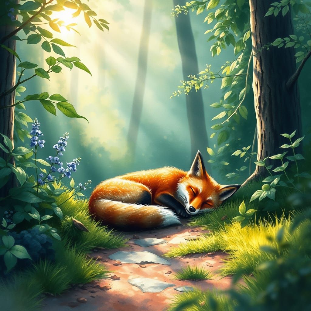 Surreal Watercolour Art Blends Traditional and Digital Techn...