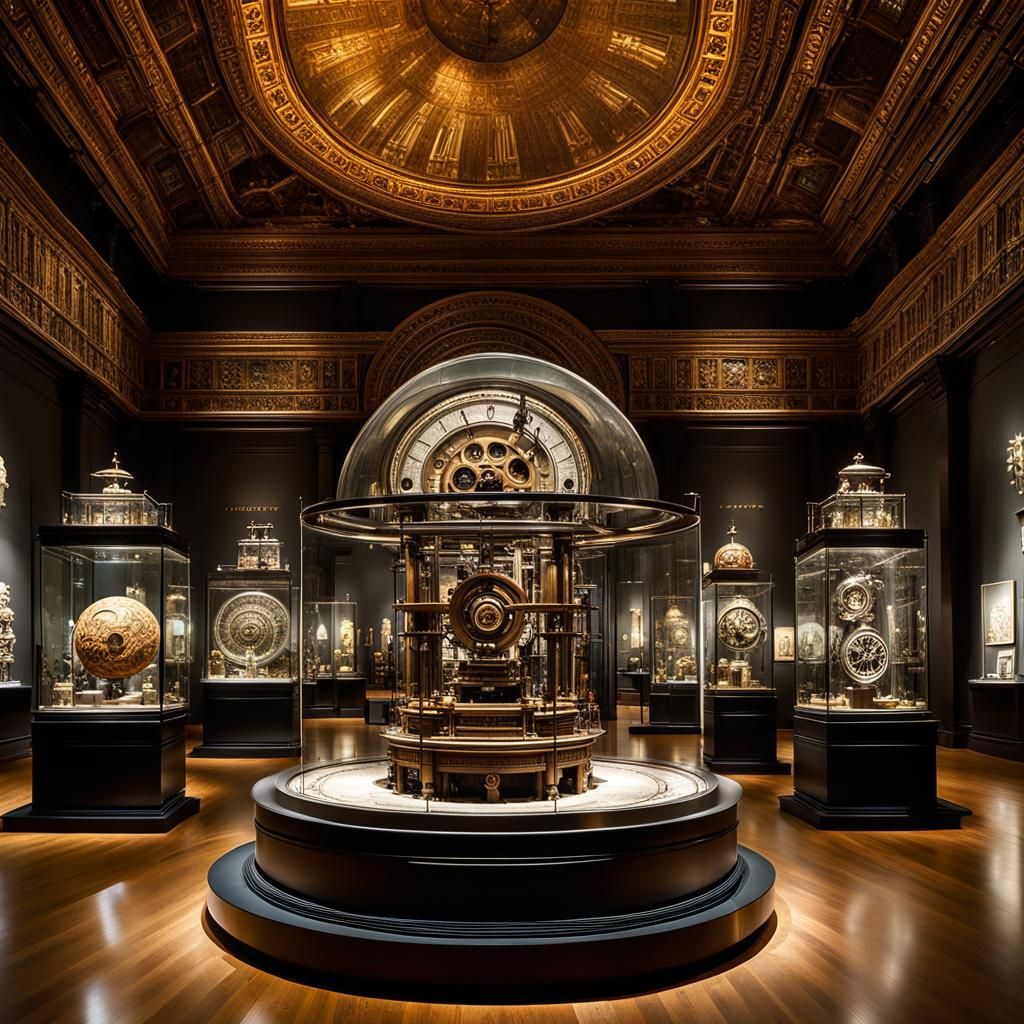 Ancient Technology in Grand Museum Hall
