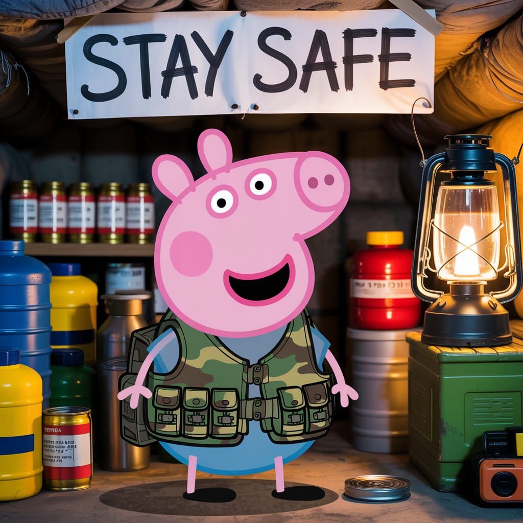 Peppa Pig as a Doomsday Prepper