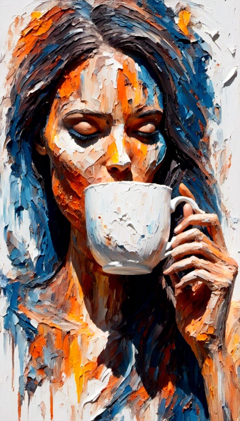 Impasto Portrait (Evolve)