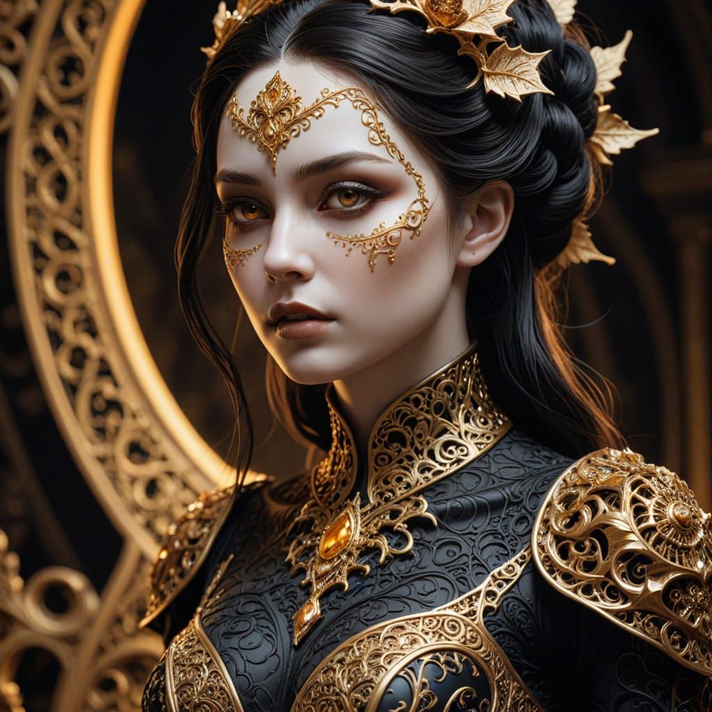Dangerous Beauty: Porcelain Sculpture in Dark Fantasy Art