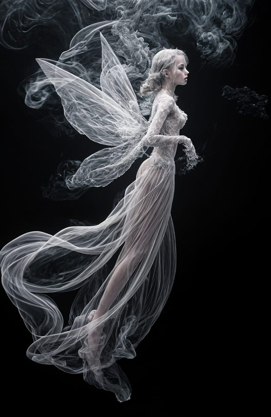 Ethereal Smoke Fairy Above Match