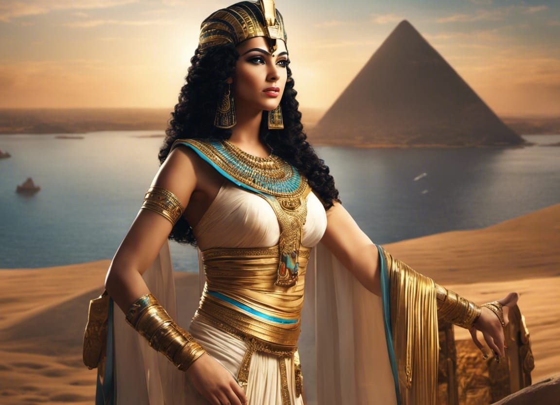Cleopatra (scenic background variant)