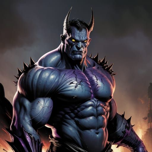 Doomsday, a Powerful DC Comic Book Villain, Ripped Apart by ...