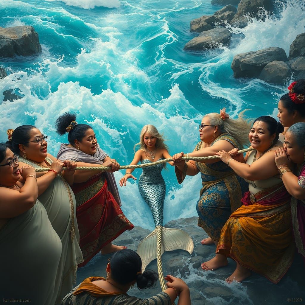 Charming Women in Maximalist Tug-of-War