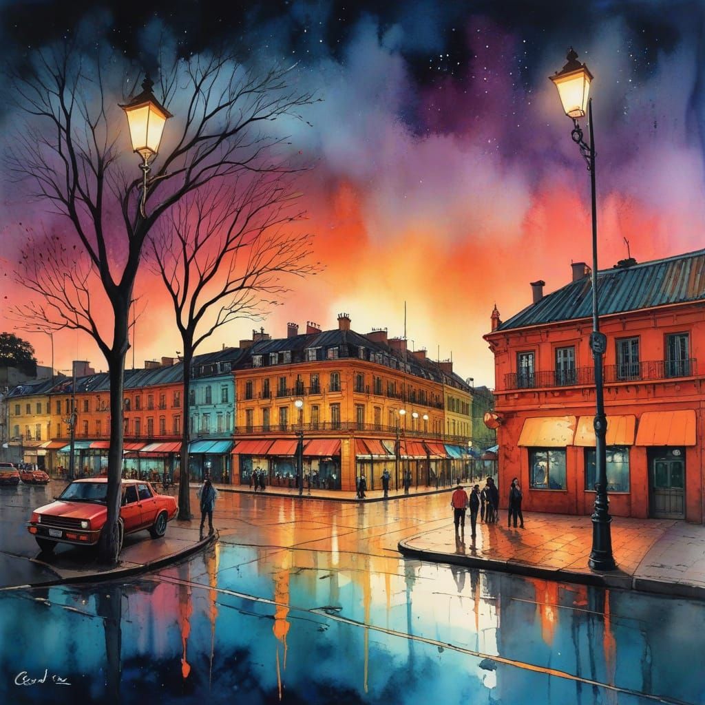 Colorful Caminito Street Scene in Buenos Aires