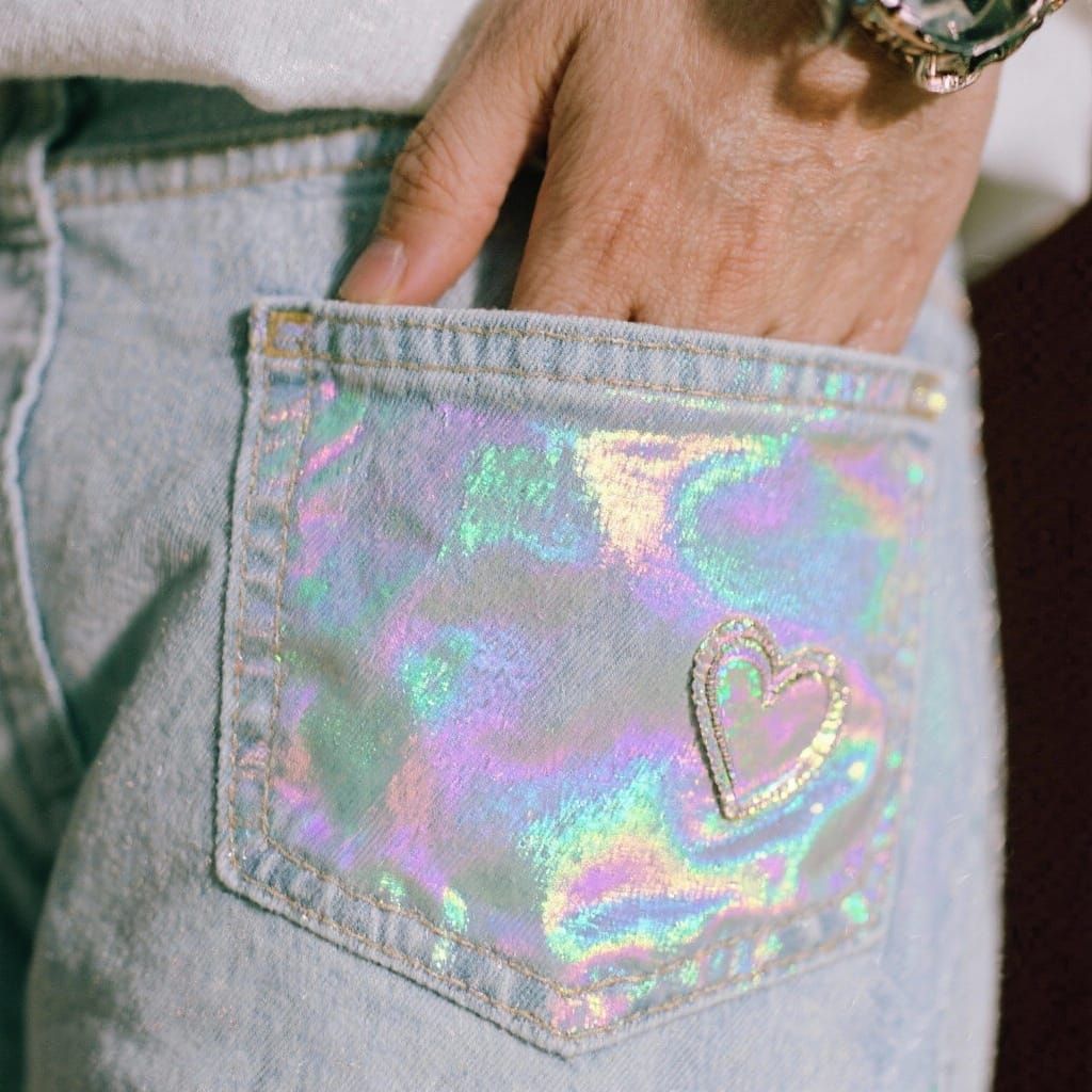 Lovers Embrace: Iridescent Pocket Universe