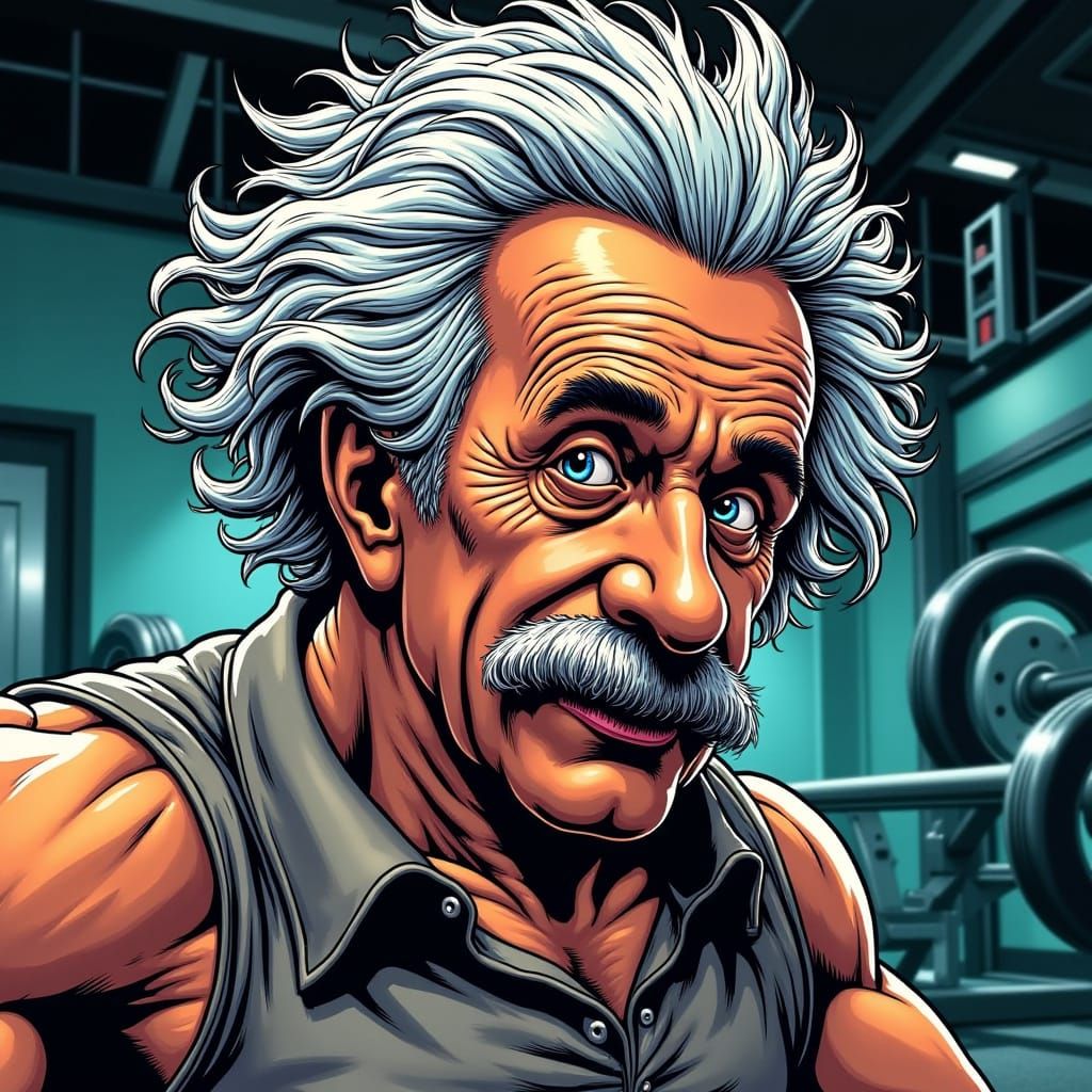 Albert Einstein comic