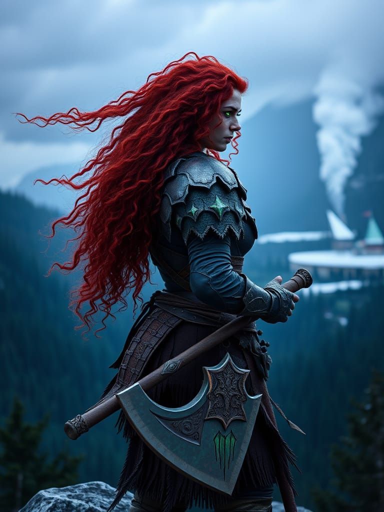 Monster Hunter: Red-Haired Warrior Queen