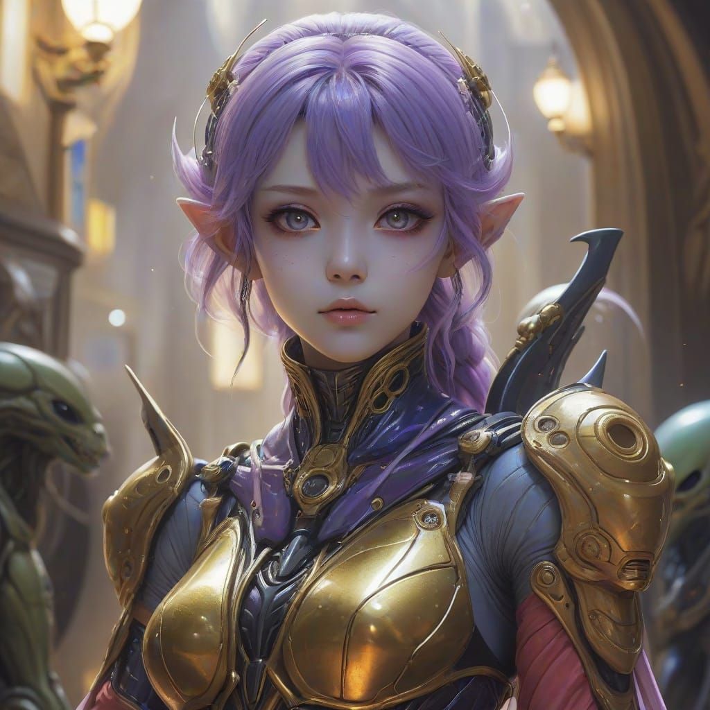 Anime Alien Princess...