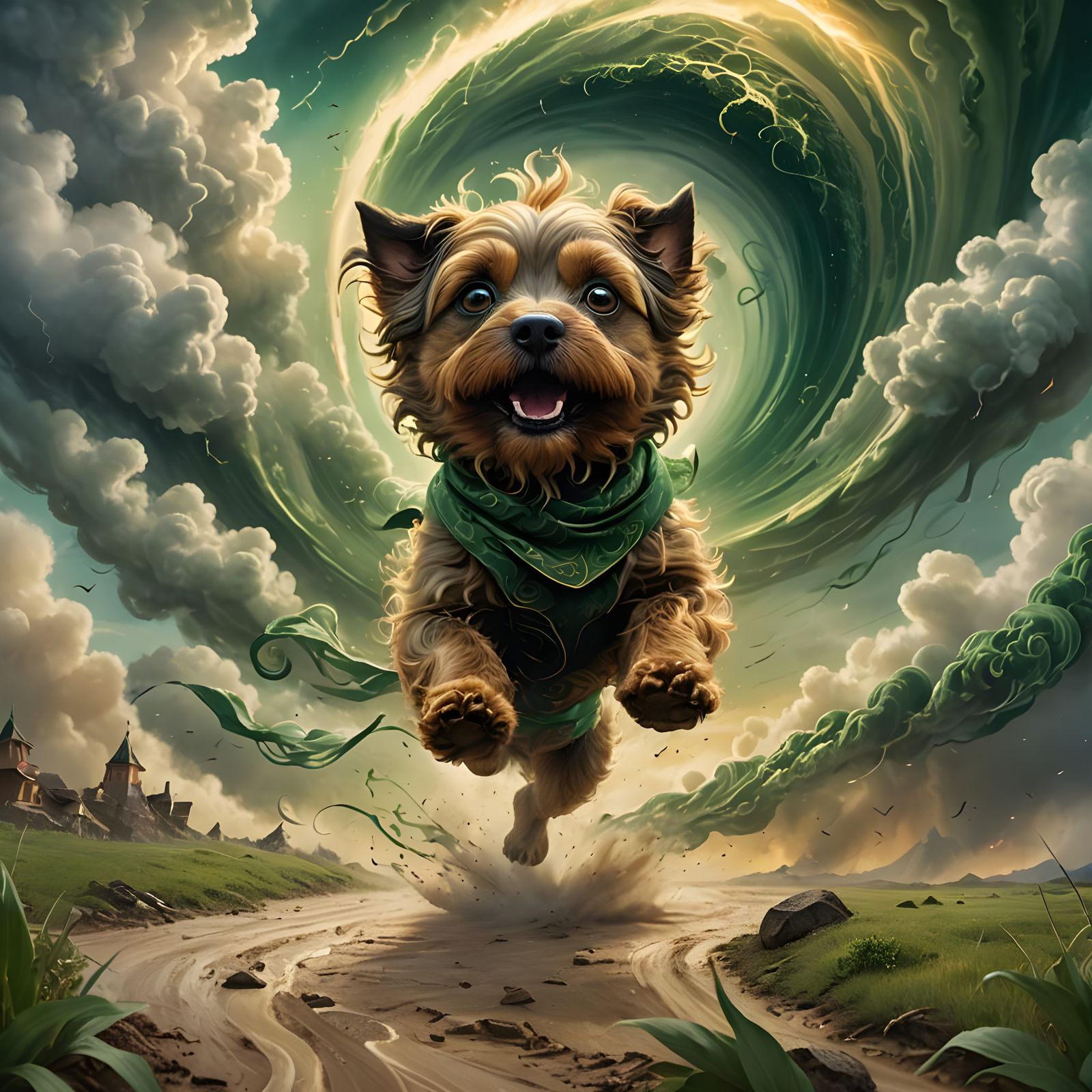 Fantastical Matte Painting in Deep Color