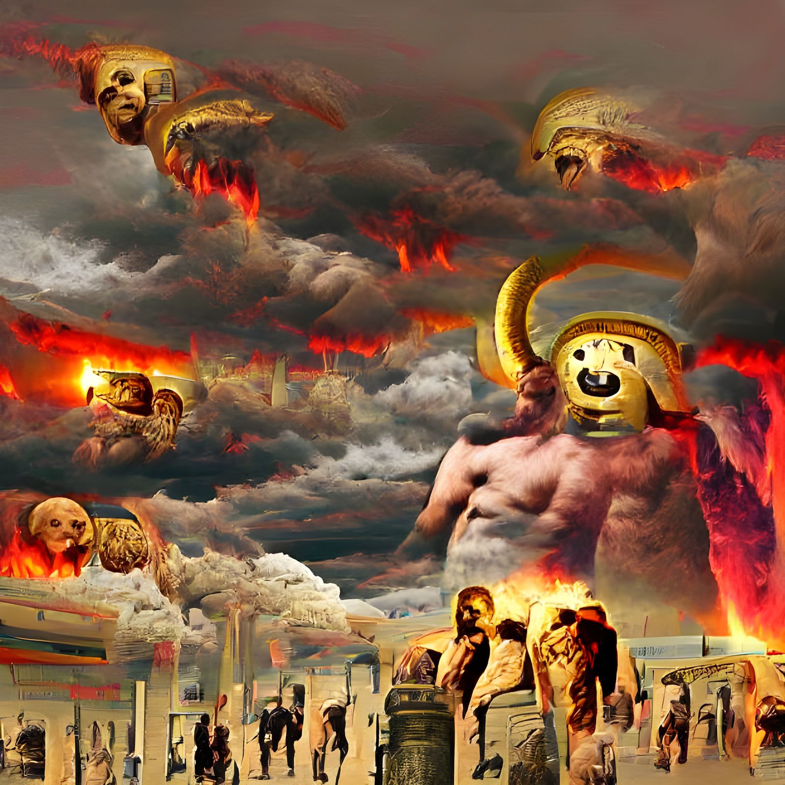 Apocalyptic Landscape: The End of Humanity