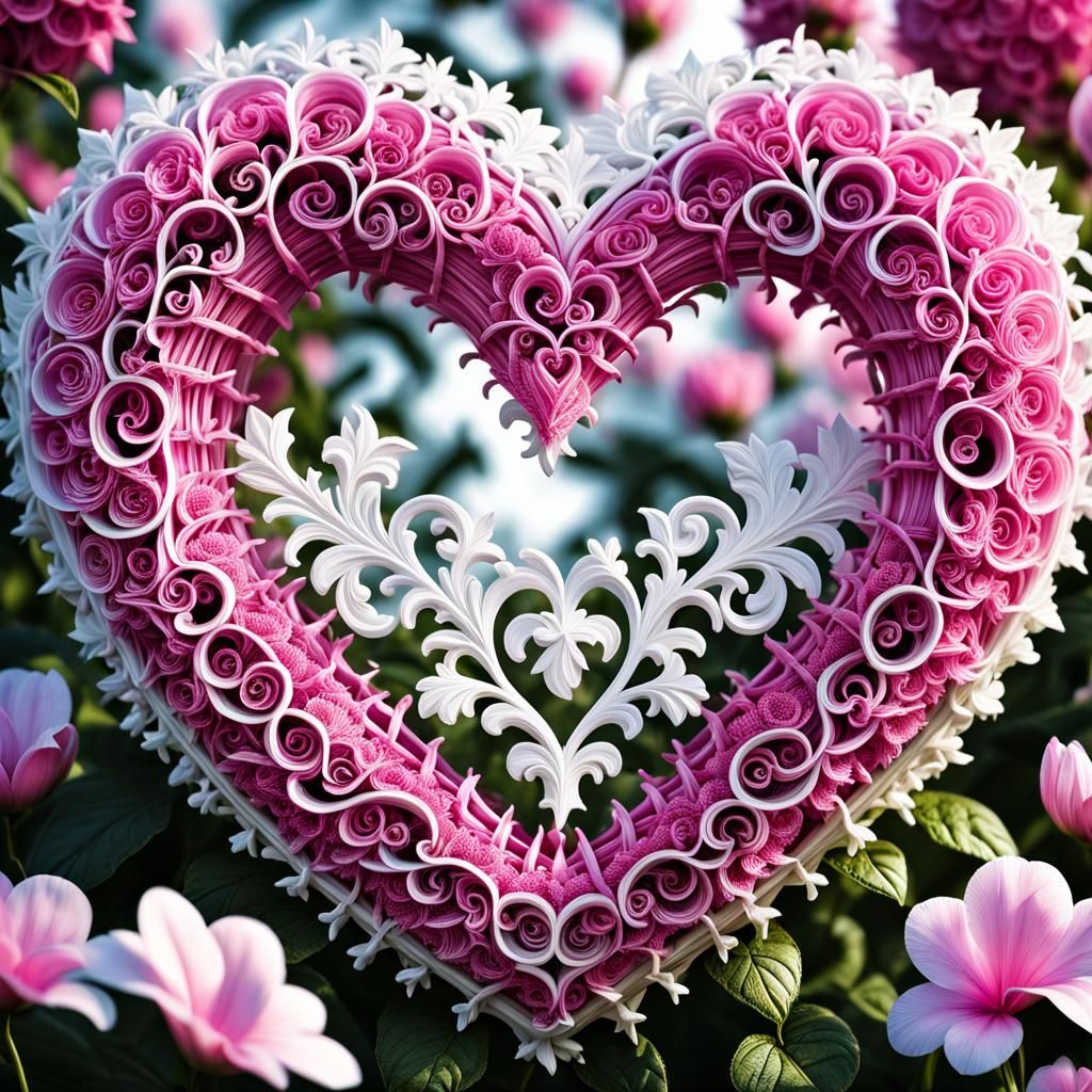 Heart Energy Soul in Dreamy Garden