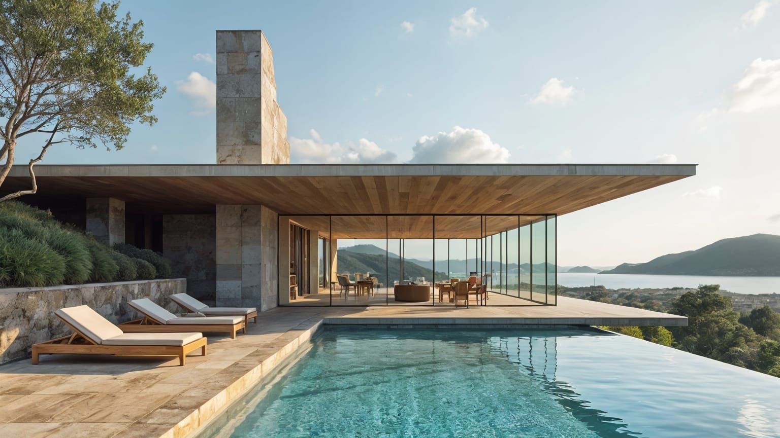 Sweeping Architecture in Italian Rationalist Style