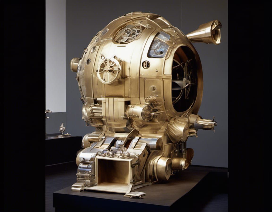 Art Deco Dirigible with Moorish Architecture