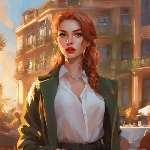 Stunning Swedish Girl in Turkey, Golden Hour