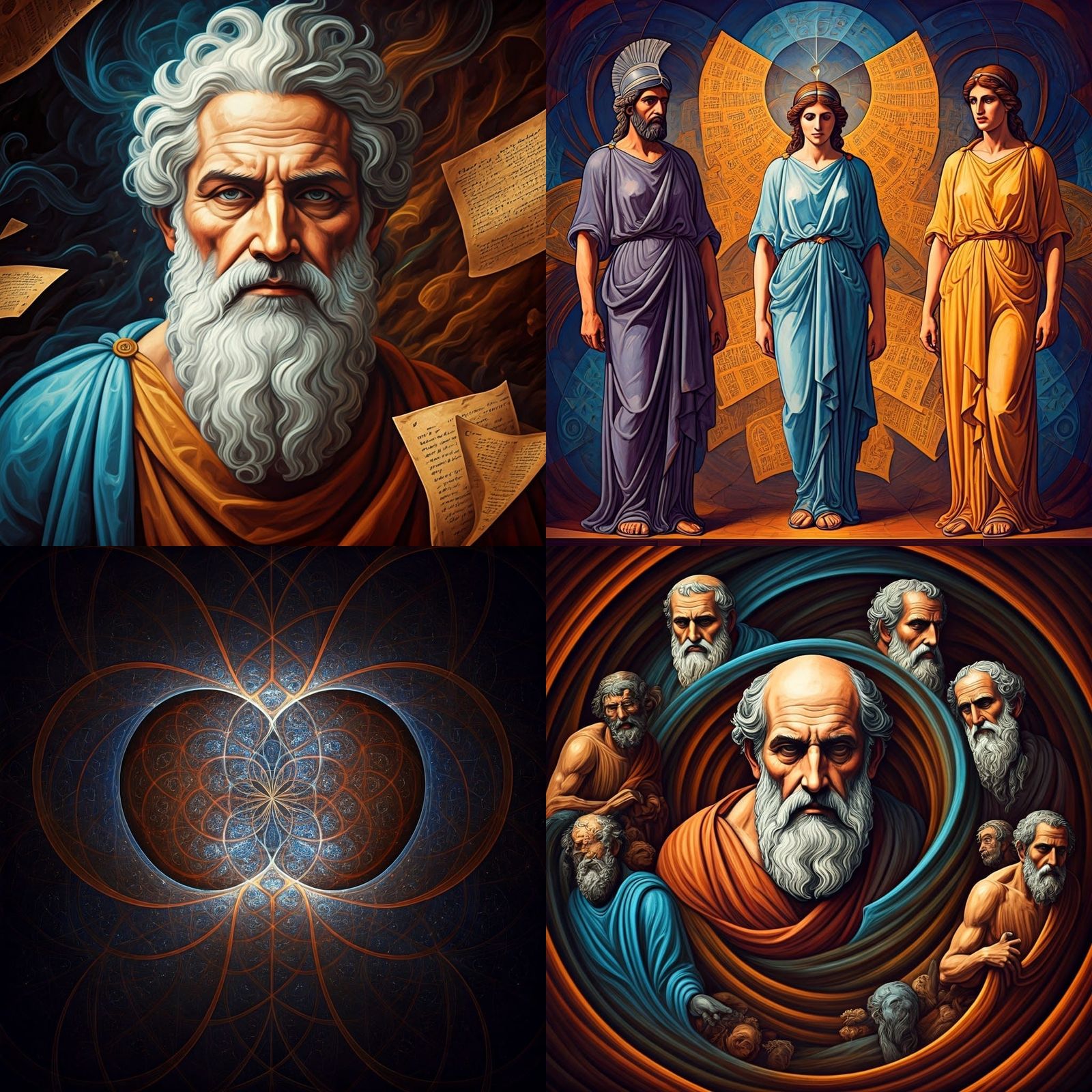 Abstract Art: Ancient Greeks Transforming Knowledge