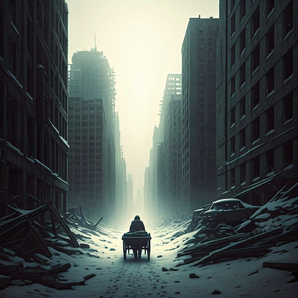 Post-Apocalyptic Winter Landscape Unveiled