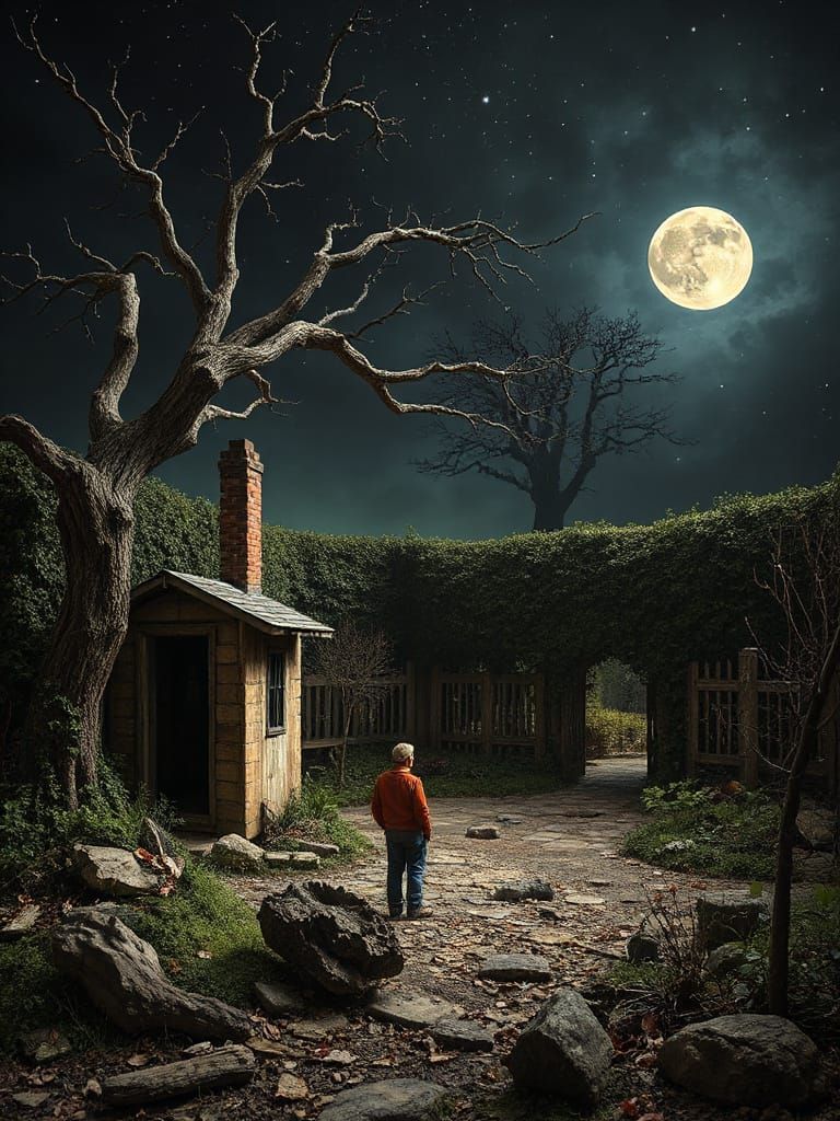 Creepy Fantasy Creepy Garden Rusty Windy Whirlingtons