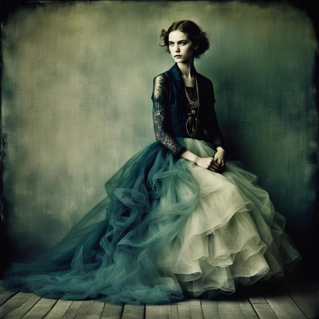 Ethereal Portrait in Fine Art Photography Style