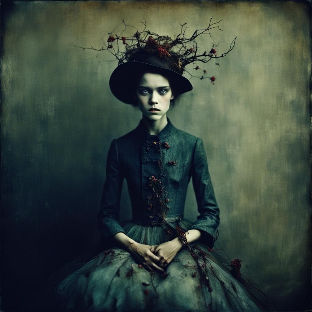 Ethereal Portrait in Roversi and Shaden Style