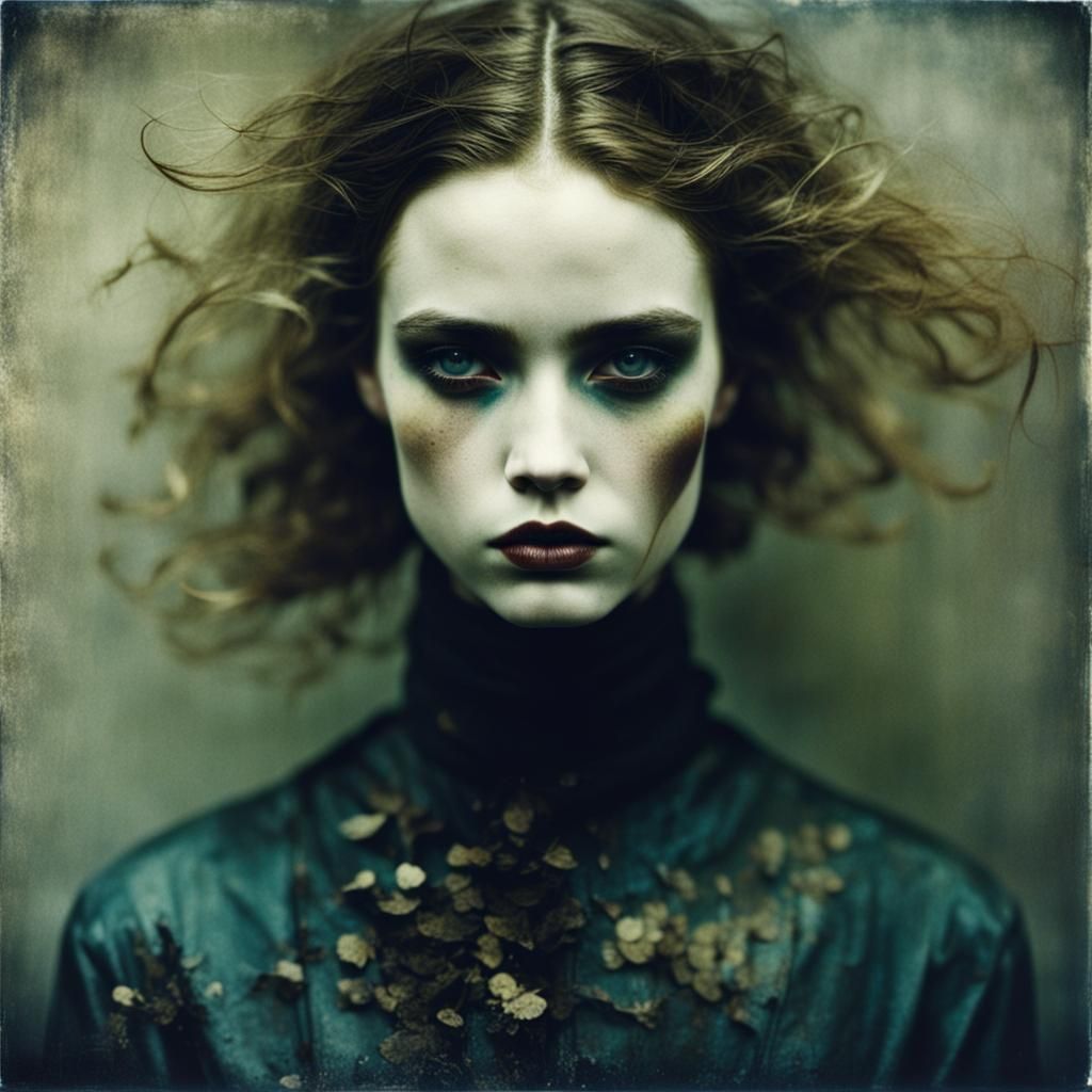 Romantic Portrait in Elegant Style