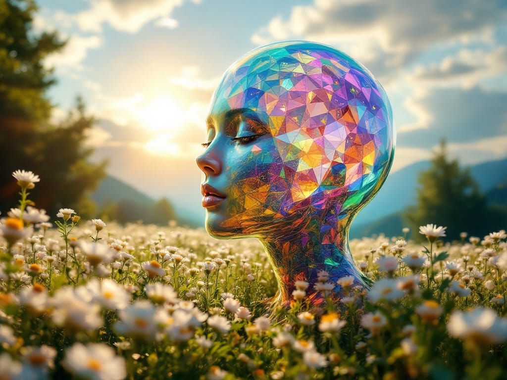 Glass Head Field Stretching From Here into Neverness