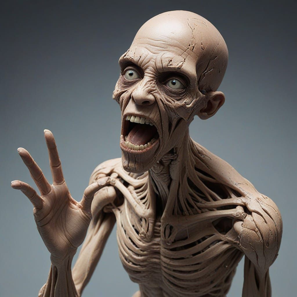 Surrealistic Abomination Born from Nightmare Fuel