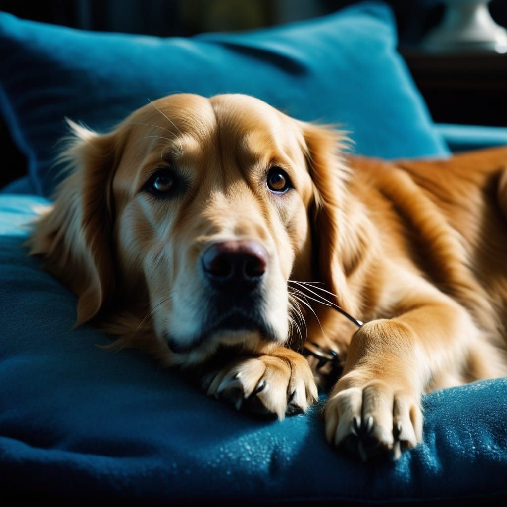 Golden Girl at Ease in Cinematic Style